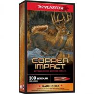 Winchester Ammo Deer Season XP Copper Impact 300 Win Mag 150 gr Copper Extreme Point 20 Bx/10 Cs - X300DSLF