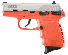 SCCY Industries CPX1TTOR CPX-1 Double Action 9mm 3.1" 10+1 Orange Polymer Grip/Frame G - CPX-1TTOR