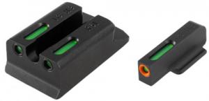 TruGlo TFX Pro Square for Ruger SR 9mm,40,45 Fiber Optic Handgun Sight