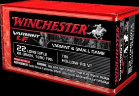 Winchester Super X Lead Free .22 LR  30 Grain Hollow P - X22LRHLF