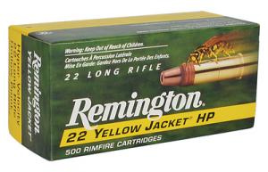 Yellow Jacket Hyper Velocity .22 Long Rifle 33 Grain Truncated C - 1722