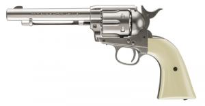 Colt Peacemaker .177 Caliber BB 5 Inch Barrel Nickel Finish Six-Shot - 2254048