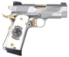 EUROPEAN AMERICAN ARMORY MC1911 Liberador Officer, 9mm, 5" Barrel, Mexican Coat of Arms Grips, 9 Rounds - 391063