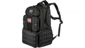 GPS Tactical Range Tall Backpack Black 4 Handguns - GPS-T1913BPB
