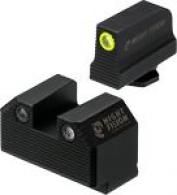 Night Fision Stealth Set for Glock Tritium Handgun Sights - GLK001290313YGZG