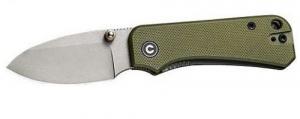 CIVIVI KNIFE BABY BANTER 2.34" GREEN G10/GRAY STONEWASH - C19068S5