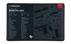 TEKMAT Pistol MAT FOR BERETTA APX Black - TEK-R17-BER-APX