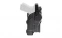 Rapid Force Duty Holster Outside the Waistband Holster Level 3 Retention fits Glock 17/31/47/22 - RFS-0601-R-MB-3