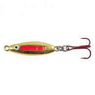 Northland GSFB3-12 Glo-Shot Fire-Belly Spoon, 2 1/4", 1/8 Oz #10 Hook, Gold Shiner, 1Cd - GSFB3-12