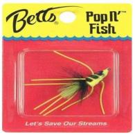 Betts Pop-N-Fish Fly Popper, Size 8, Assorted, Floating - 509-8-9