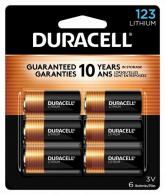 Duracell DL1632 Lithium Coin Battery for Camera - DURDL123AB6PK