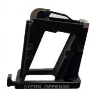 Stern Defense AR-15 Magazine Well Adapter M&P 9/40 and SIG Sauer P320/P250 Magazines CNC Machined Aircraft Grade Aluminum Black - 001SDMAGADMP9AN