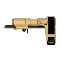 PDW AR-15 Adjustable Pistol Stabilizing Brace | Flat Dark Earth - PDW-02-SB