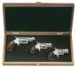 North American Arms 3-Gun Standard Collectors Set Walnut Display Case - NAA-ST-SET