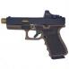 Glock 19 Gen 3 Custom "Threaded Gold Barrel Tarpon" 9mm Semi-Auto Pistol - PI1950203BBTB