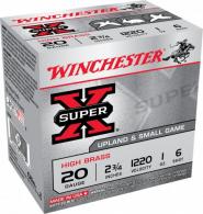 Winchester 20 Gauge, 2.75", Super X, 20 per box - X206