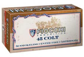 Fiocchi 45LC 250 grain JSP 50 rds/box - 45LCE