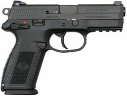 FN 66853 FNX-40 DA/SA 40S&W Night Sights 4" 14+1 Checkered Polymer Grip Black - 66853