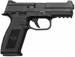 FN 66927 FNS 9  9mm Luger Double 4" 17+1 Black Interchangeable Backstrap Black - 66927