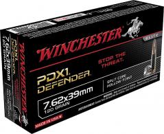 Winchester Ammo Supreme 7.62X39 120GR PDX 20Box/10 - S76239PDB