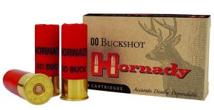 Hornady Light Magnum 12 Ga. 2 3/4" 8 Pel. #00 Lead Buck Round - 8624