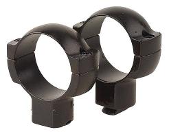 Redfield Rotary Dovetail Rings w/Gloss Black Finish - 47251