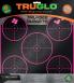 Truglo Tru-See Splatter 5-Bullseye Pink 6 Pack - TG11P6