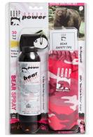 UDAP Bear Spray w/Pink Camo Holster and Belt 7.9oz/225g Up to 35 Feet - 12PINK