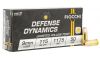 Fiocchi Pistol Shooting Dynamics Hollow Point 9mm Ammo 50 Round Box (Image 2)